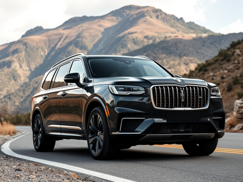 Fotorealistisches KI-Bild eines Luxusautos